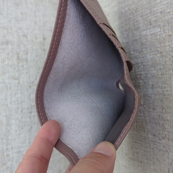 Card Holder Bifold Wallet, Purple - Picture 7 of 11